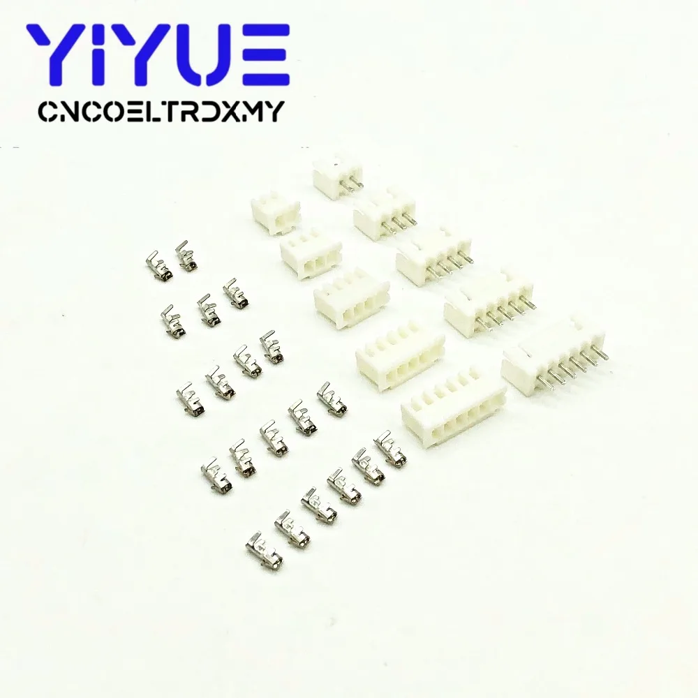 Conector xh 2.54 mm 180 Ângulo do Fio Jst Cabeçalho Reto do Pino Alojamento e Terminal para o Carro do Pwb 10 11 12 Pin