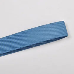 Blue Grosgrain Ribbon - 100 Yards for Elegant Wedding Decor, Crafting, and Gift Wrapping (Antique blue 338)