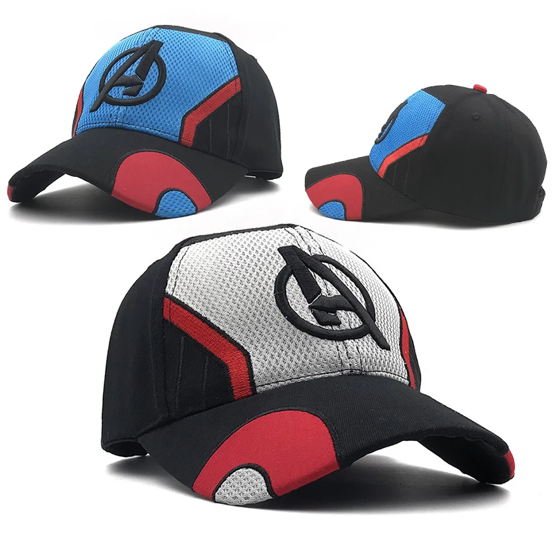 

New costume avengers hat cosplay costumes avengers endgame hats Adult cotton headgear Baseball cap outdoor anime hat Unisex