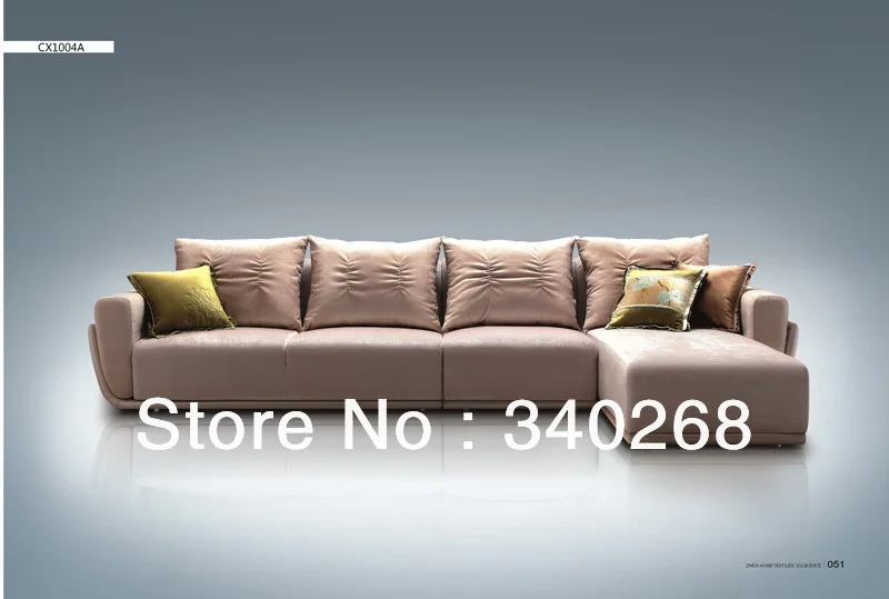 China Famous Brand In Louver Mall Modern Lounge Suites L Shape