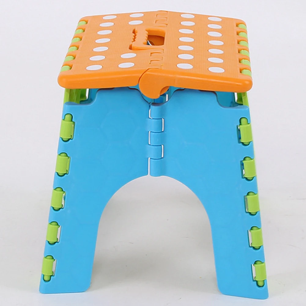 

For Kids Folding Stool Simple Home Office Kitchen Space Saving Portable Lightweight Convenient Bathroom Use Multi Purpose