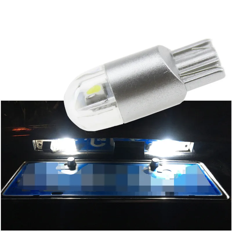 50 шт. T10 3030 2SMD светодиодный для автомобиля Магистральные лампы Подсветка регистрационного номера просвет плиты парковка туман авто огни 9 В-30 В