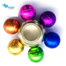 Новые игрушки, рукоятка красочные Радуга металла Tri висит гайка анти-стресс, подарок на год игрушки подарок мужчине палец игрушка Топы Непоседа спин