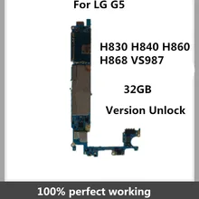 Оригинальная материнская плата для LG G5 H868 32 Гб разблокированная материнская плата с полным чипом система Android OS логическая плата Новое поступление