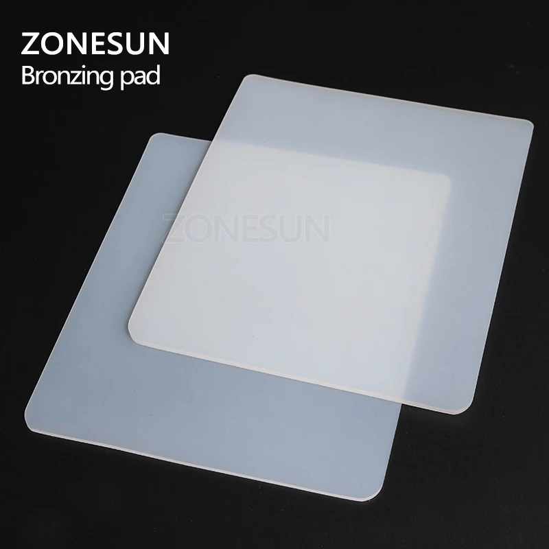 ZONESUN бронзового цвета пусковая площадка резиновое одеяло для машина горячего
