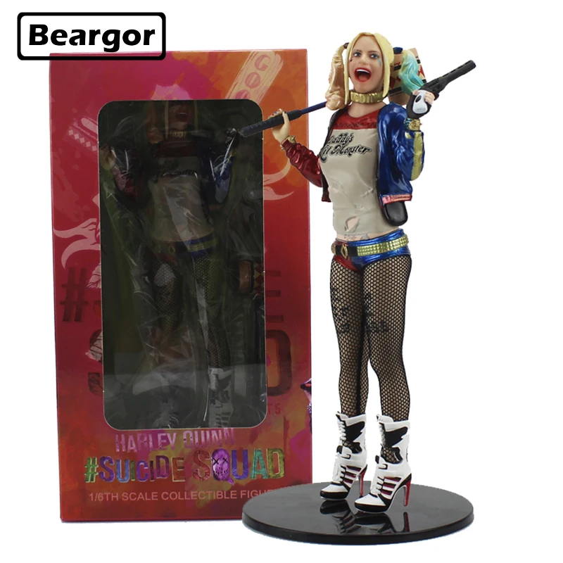 

Free Shipping 7.5" DC Anti Hero Suicide Squad Harley Quinn Boxed 19cm PVC Anime Action Figure Collection Model Doll Toys Gift