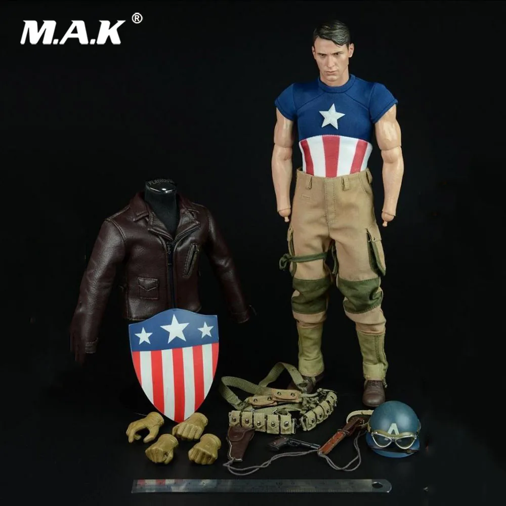 

A011 1/6 Scale Male Solider Clothes Set Accessory US World War II Version Set Model for 12 '' Action Figure