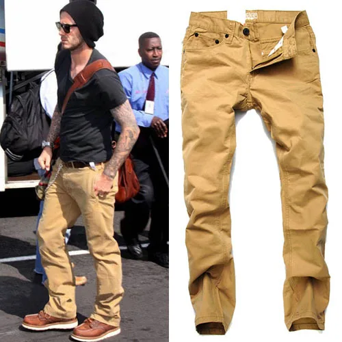 mens designer khaki pants