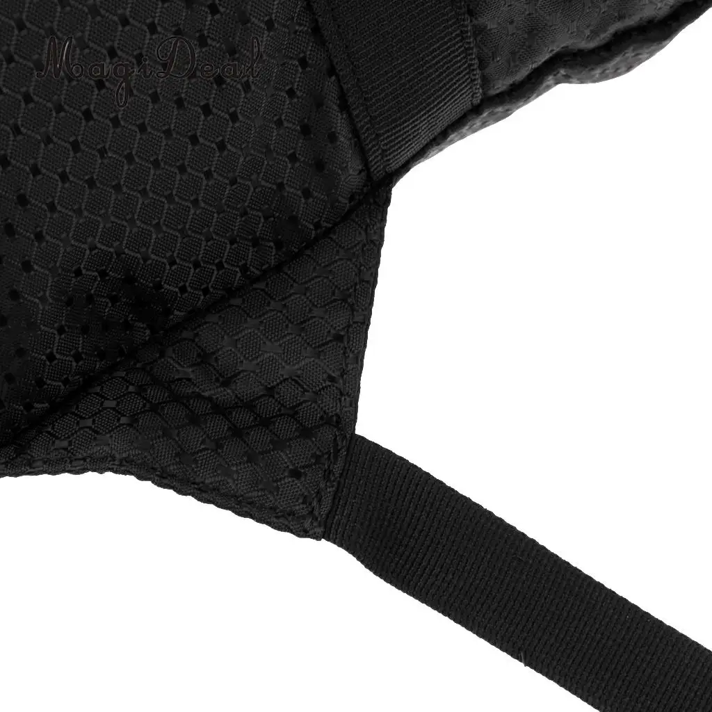 MagiDeal Folding Rock Climbing Rope Bag Backpack with Ground Sheet & Straps Black for Camping Travell Outdoor Sports Equipment