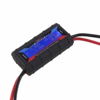

130A Watt Meter Power Digital LCD Analyzer ESC, Motors, Wiring and Connectors