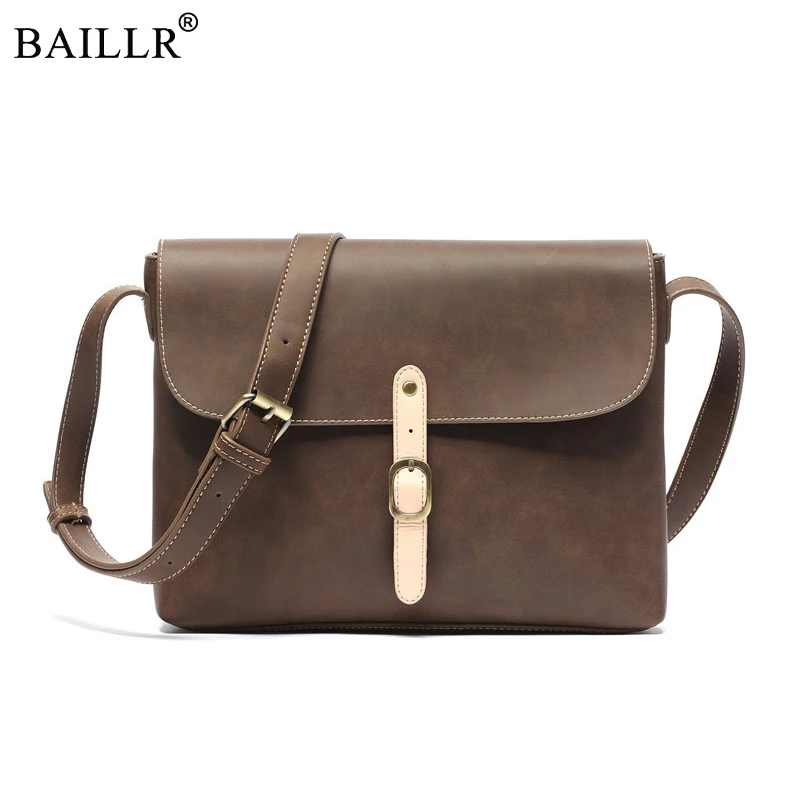

2018 New Fashion Vintage Designer Men's Handbags Male PU Leather Messenger Bags For Men Travel School Bags Leisure Shoulder Bags