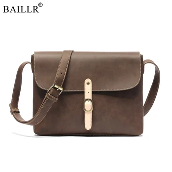 

2019 New Fashion Vintage Designer Men's Handbags Male PU Leather Messenger Bags For Men Travel School Bags Leisure Shoulder Bags