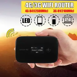 LEORY 4G Lte Карманный WiFi роутер автомобильный мобильный Wifi точка доступа беспроводной модем маршрутизатор 4G с слотом для sim-карты