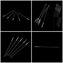 5 шт./компл. мягкие волосы чистящие щетки для соломы для рыбалки рыбы трубка для цистерны бутылки щетки всасывающая трубка Стекло трубка спираль