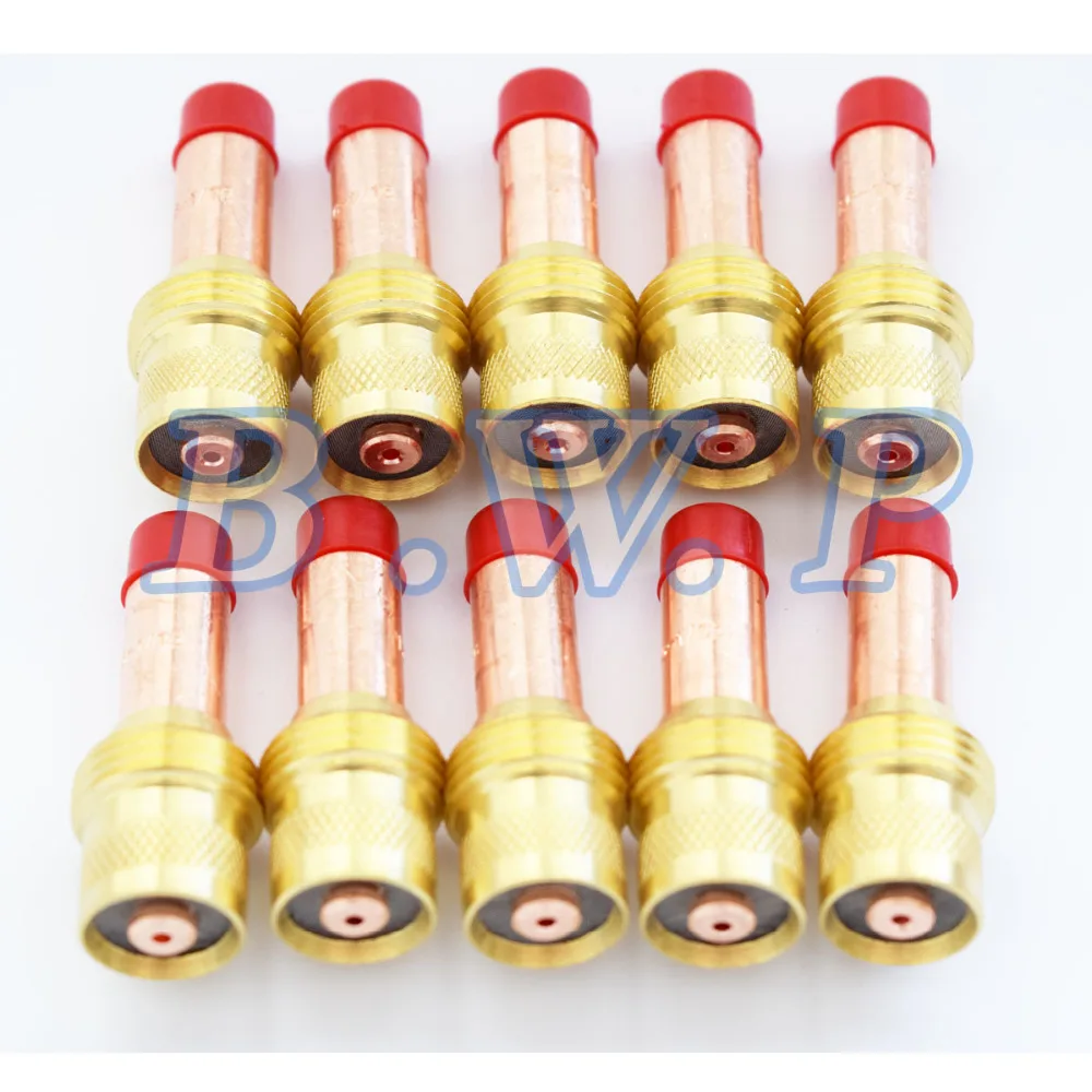 10 шт. Цанга для газовой линзы 45V25 1 6 мм 1/16 дюйма|gas lens|tig tigwelding collet |