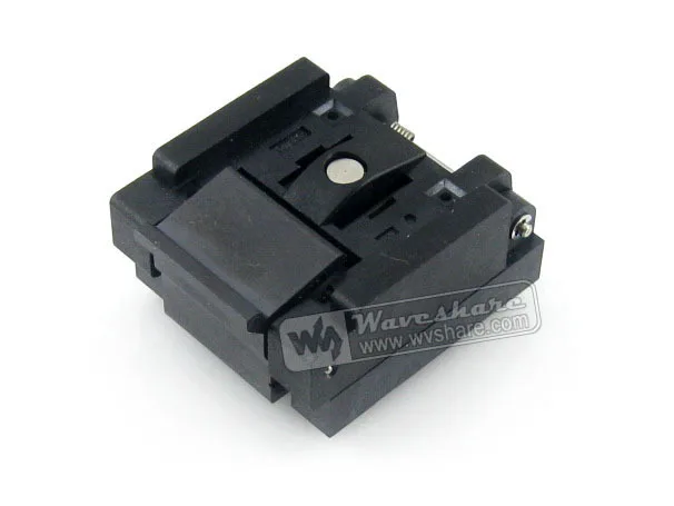 

Parts QFN16 MLP16 MLF16 QFN-16BT-0.65-01 QFN Enplas 0.65Pitch 4x4mm IC Testing Burn-in Socket Programming Adapter with Ground Pi