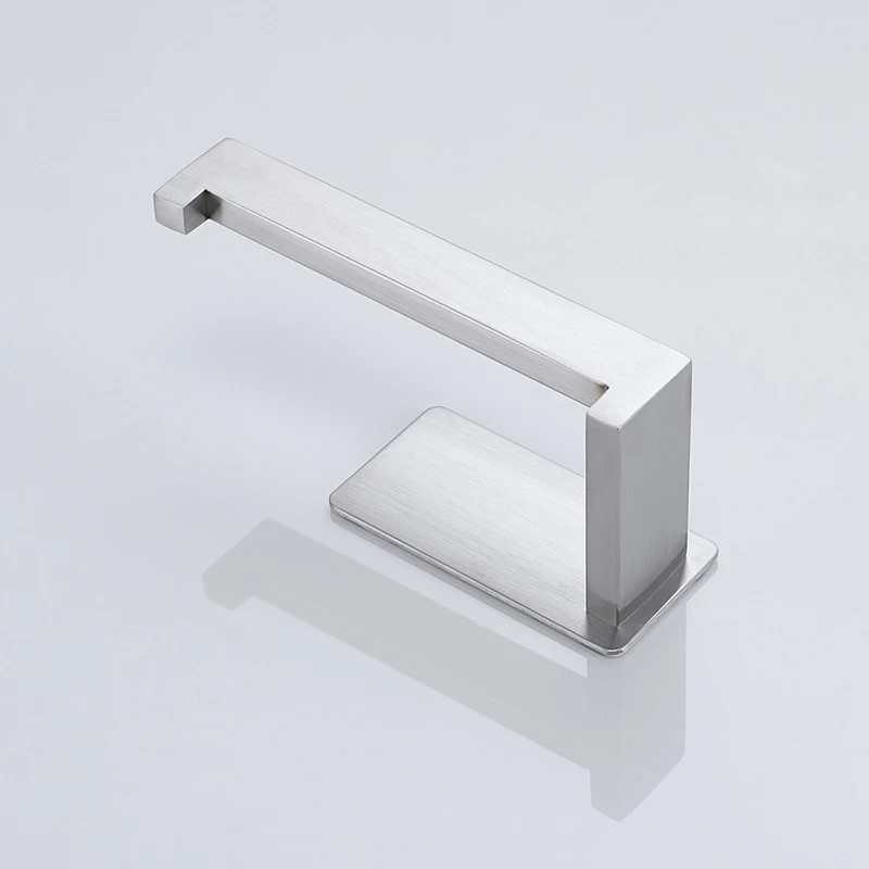 

1 Pc Bathroom Paper Holder Rack Toilet Stainless Steel Paper Wall Mounted Rack