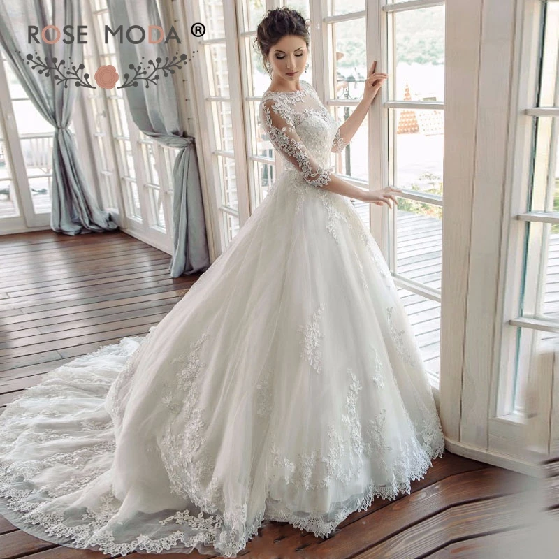 Rose moda wedding dress Clearance
