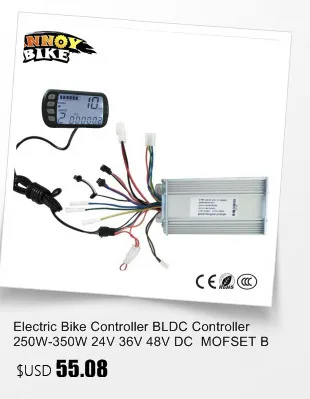 Электрический компьютер для электровелосипеда, 24 В, 36 В, 48 В, ЖК-дисплей, спидометр для велосипеда, аксессуары, контроллер электровелосипеда, дисплей для электровелосипеда