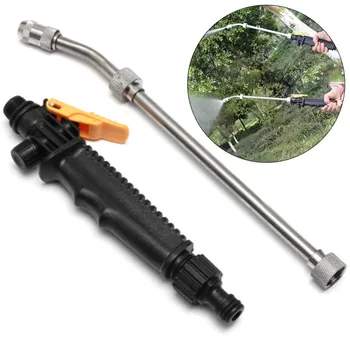 

48/56cm High Pressure Power Washer Spray Nozzle Car Cleaning Garden Watering Hose Wand Tool can CSV