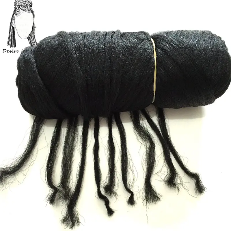 Desire for hair 1-12bundles 70g Brazilian wool hair low temprature flame retardant synthetic fiber for box braids making