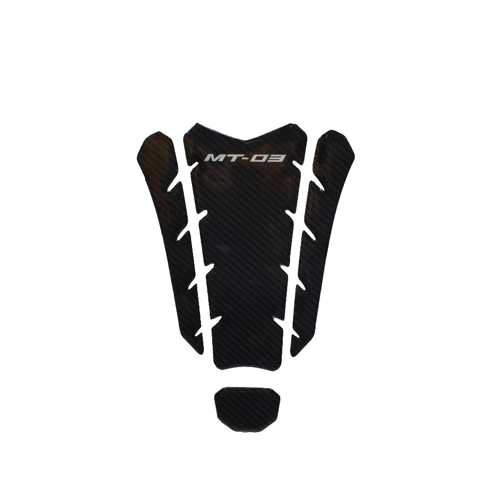

3D Carbon Fiber Motorcycle sticker Motorcycle Tankpad Protector Tank Pad Tankpad Protector Sticker For YAMAHA MT-03 MT-25 R3 R25
