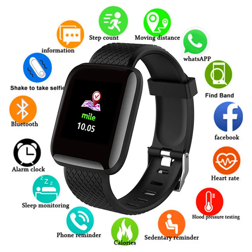 

Fashion Sport Smart Watch Men Women For Android IOS Smartwatch Fitness Tracker Waterproof Smart Clock Smartwach New Wristwatch