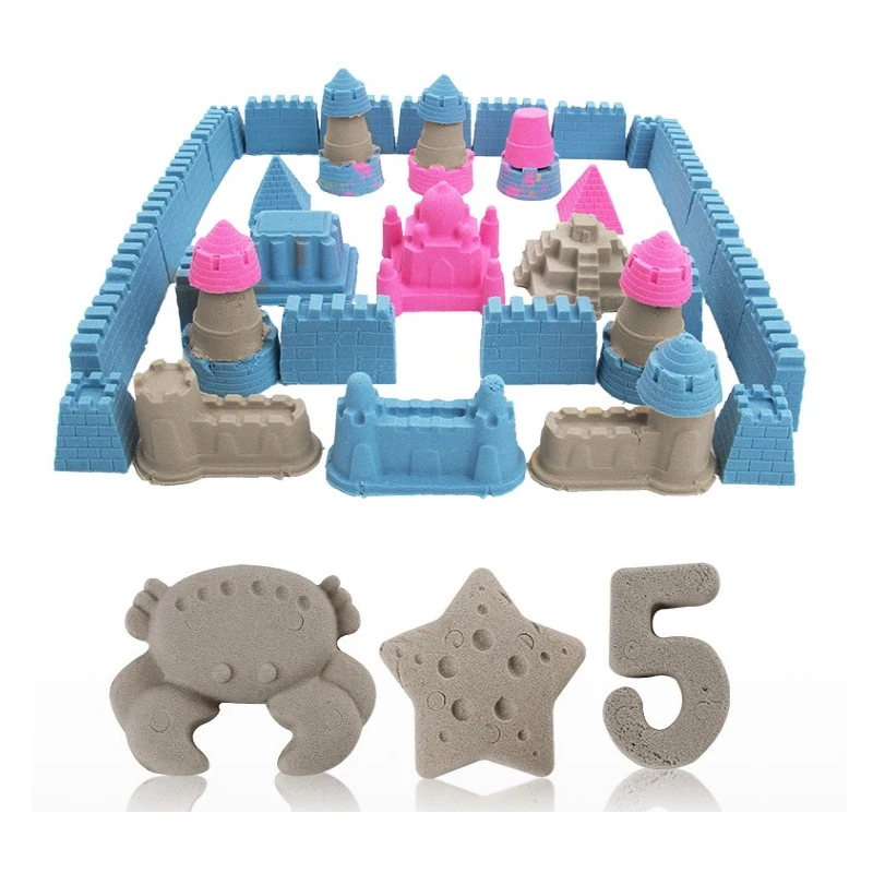 Sand Magic Amazing Space Play Sand Fun Little Toys Sculpts Castle Architecture Set 42 pcs Molds Tool Kit , A Kinetic Sensory Art Sand Magic Amazing Space Play Sand Fun Little Toys Sculpts Castle Architecture Set 42 pcs Molds Tool Kit , A Kinetic Sensory Art