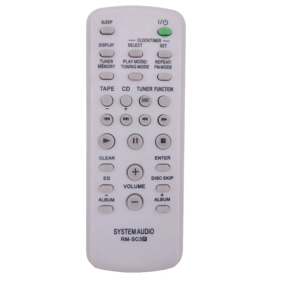 

NEW Replacement for SONY CD HIFI System Audio Remote control RM-SC3 for CMTCP555 CMTHPX7 CMTNE5 LBTZX6 LBTZX8 LBTZX9 MHCGX250