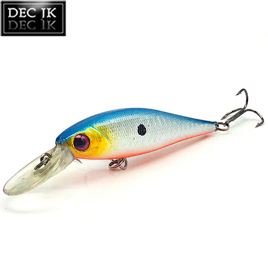 ضيق Wobblers بطيئة ل بايك طعم سنارة صيد العائمة Jerkbait 1 قطعة المبروك الصعب الاصطناعي الطعم Swimbait Crankbait توبواتر البحر