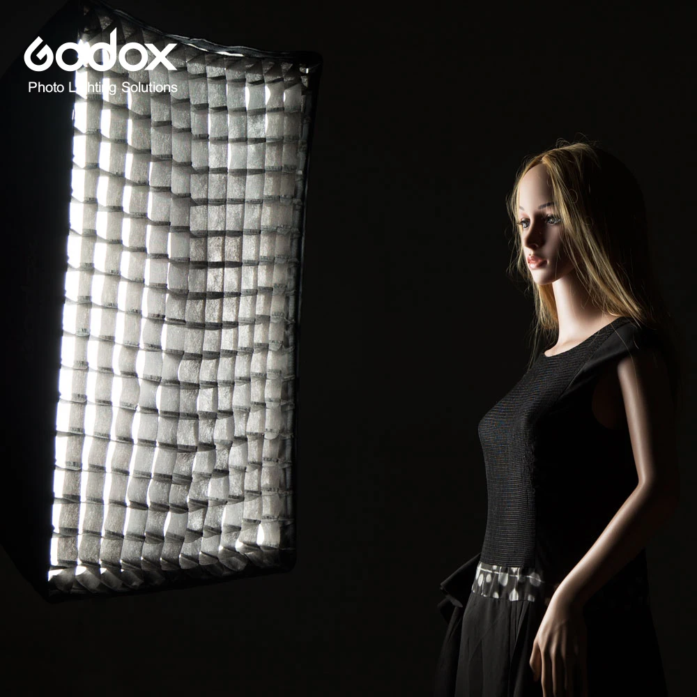 Софтбокс Godox 80*120 см 32 &quotx 47&quot портативный прямоугольный сотовый софтбокс с