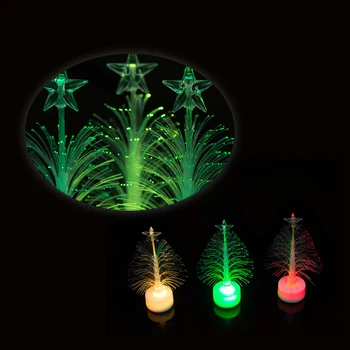 

1pcs High Quality Lamp Light Night Home Decorations LED Desk Decor small Christmas Party Tree Colorful Light Christmas Gift