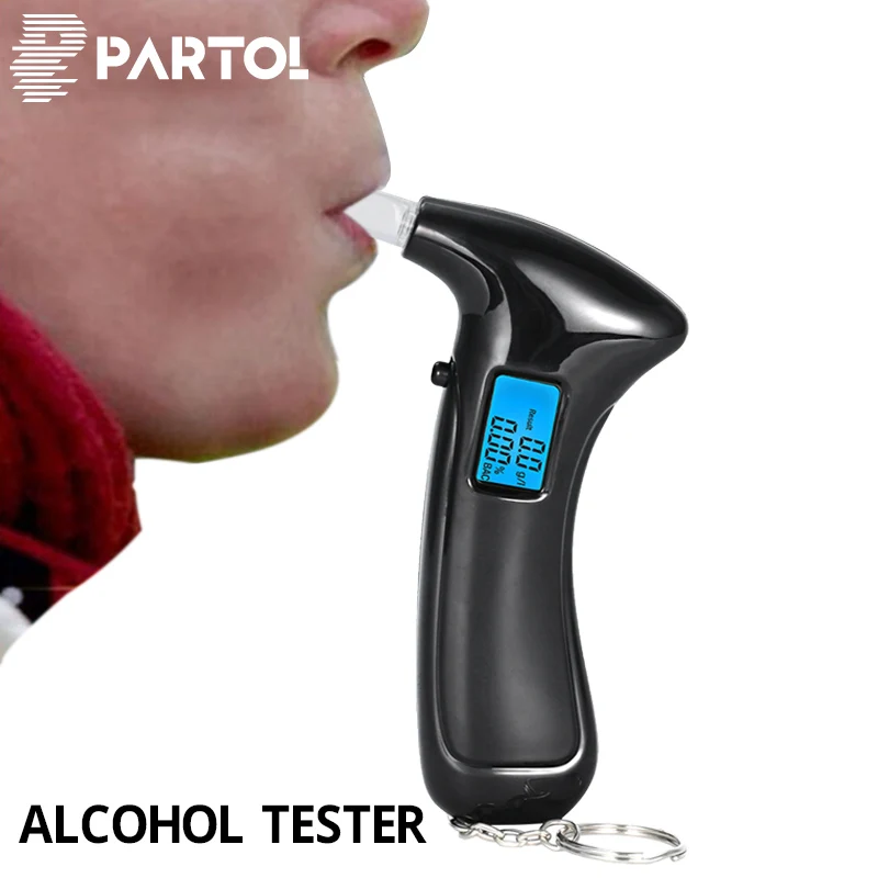 Partol المحمولة الرقمية الكحول فاحص نسبة الكحول في النفس المهنية دقيقة LED LCD فاحص نسبة الكحول في النفس وقوف السيارات في الجسم Partol المحمولة الرقمية الكحول فاحص نسبة الكحول في النفس المهنية دقيقة LED LCD فاحص نسبة الكحول في النفس وقوف السيارات في الجسم
