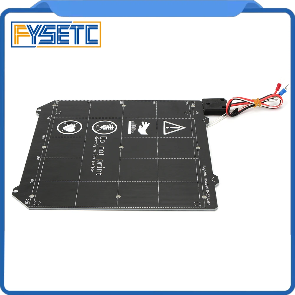 Клон Prusa i3 MK3 3d принтер MK3 Y карета Магнитная кровать с подогревом MK52 24v проводка термистор с магнитом для Prusa i3 MK3 MK3S