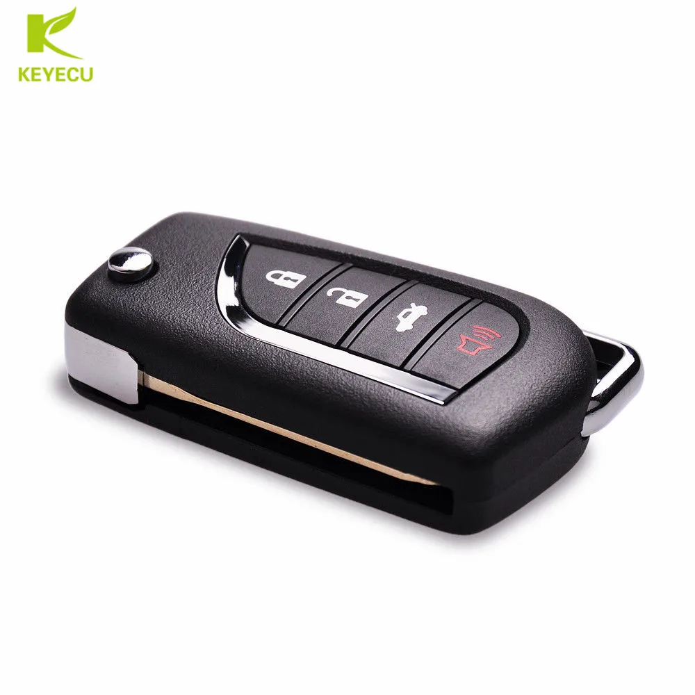 KEYECU Замена Обновлен дистанционного ключа 314 МГц H чип для Toyota RAV4 2013- Prius C/V- для 2+ 1 кнопка FCCID: HYQ12BDM