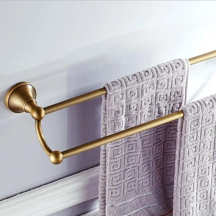 High Quality Antique wall mounted 24 inch Towel Bar Elegant Towel Holder Bathroom Black Towel