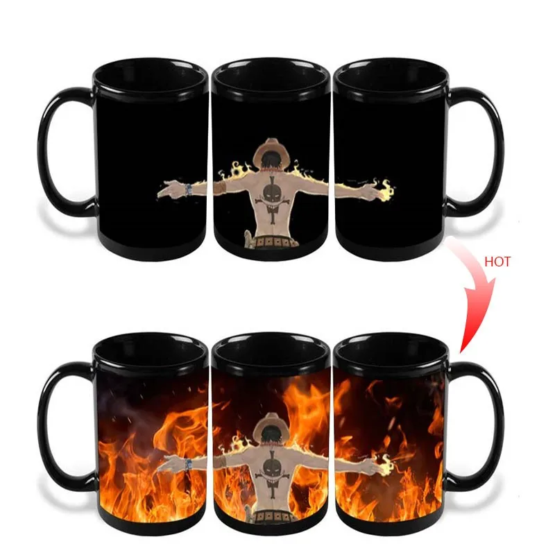 Anime-Coffee-Cup-Mug-One-Piece-Luffy-Zoro-Ace-Hot-Changing-Color-Heat-Reactive-Tea-Milk (3)