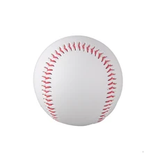 hot selling 1 Piece 9″ New White Base Ball Baseball Practice Trainning PVC Softball/Hardball hand sewing Sport Team Game