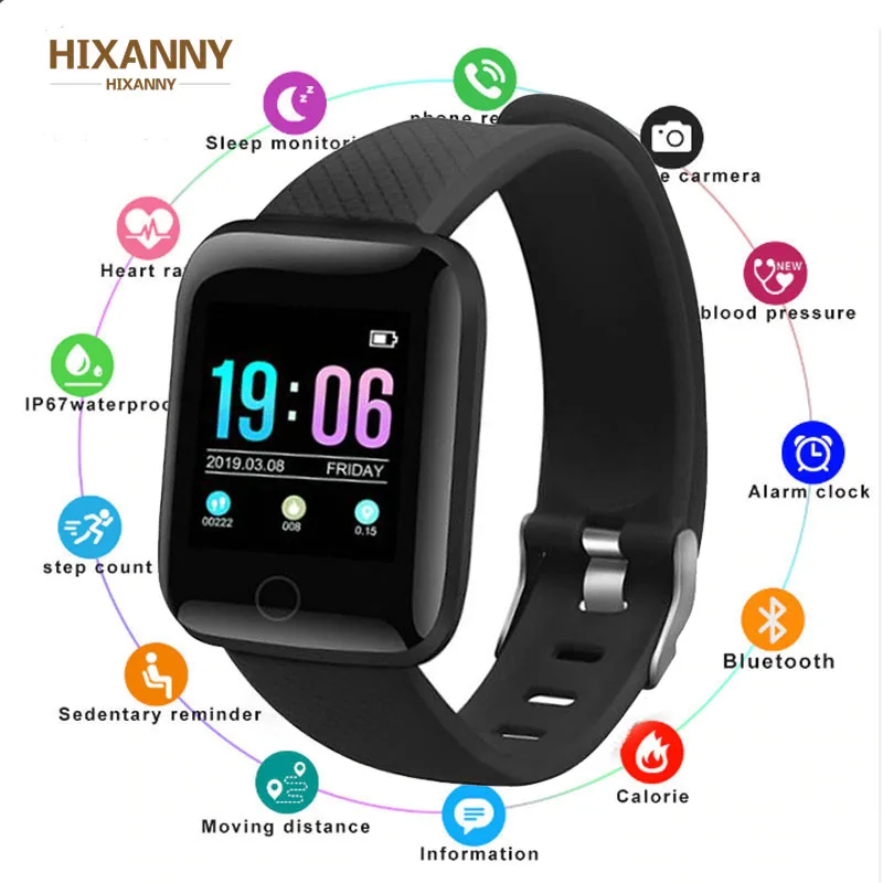 

D13 1.3 Inch Smart Watch Men IP67 Waterproof Heart Rate Monitor Smartwatch Women For Android IOS Apple Watch Phone Reloj Hombre