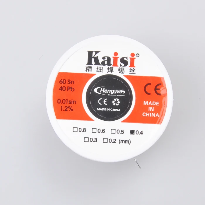 0.3/0.4/0.5/0.6mm Solder Wire Flux 1.2% Fine Soldering Wire Tin Solder Sn60 / Pb40 for Precise Welding Works soldering wire,soldering tin wire,welding wires