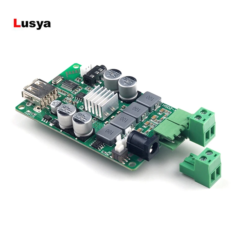 

TPA3116 TWO Channel Bluetooth Encryption Amplifier 50W+50W 4.2 Bluetooth Power Amplificador AUX Input DC 12V T0040