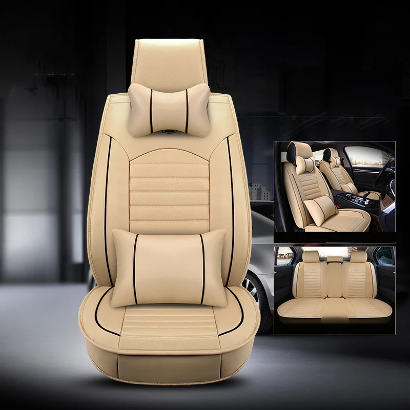 Skoda Fabia 2 x Fronts Luxury Padded Leather Look Car Seat Covers 2010-