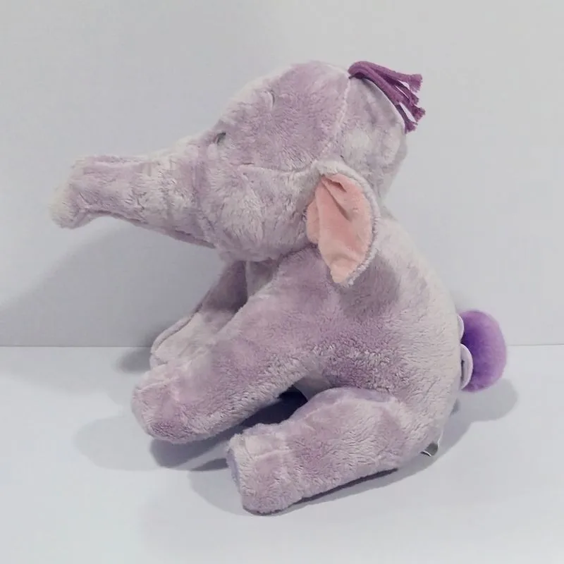 purple elephant stuffed animal