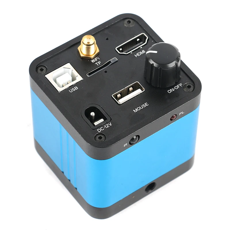 Промышленный видеомикроскоп 1080P 16 МП HDMI USB Wi Fi C образное крепление TF