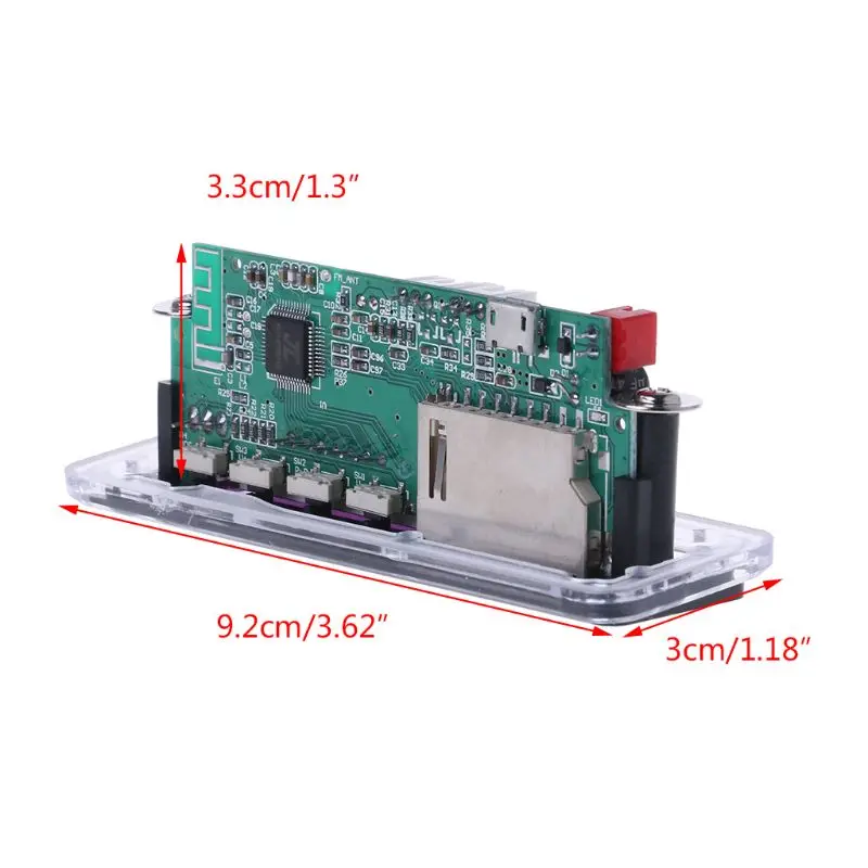 Новинка для MP3/WMA/APE/WAV M01BT мини MP3 декодер плата Bluetooth Hands-free вызов дистанционное управление функция отключения питания памяти