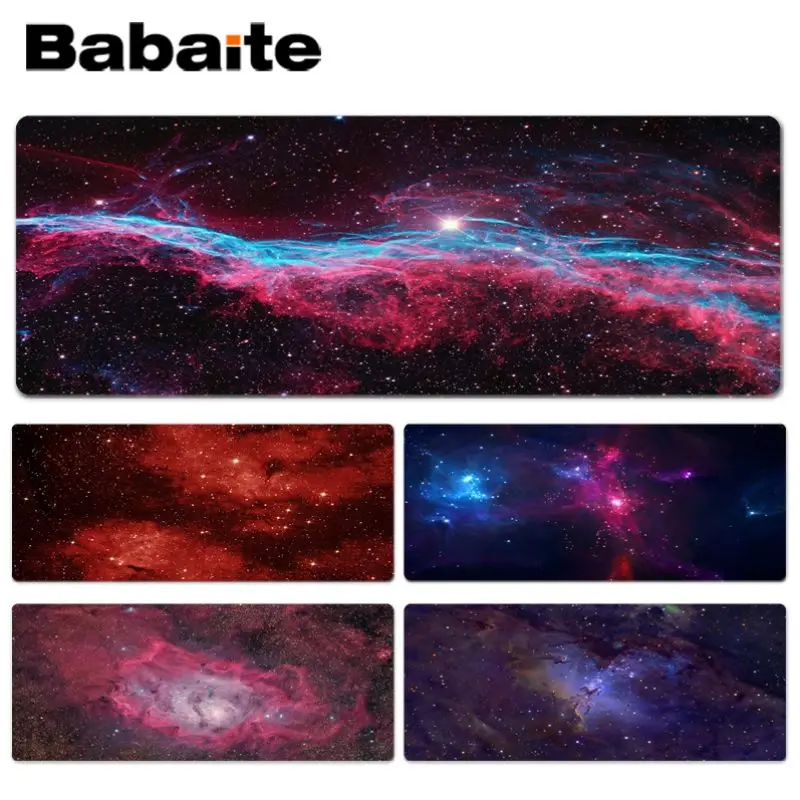 Babaite Space Universe Keyboard font b Gaming b font MousePads Size for 40x90CM font b Computer