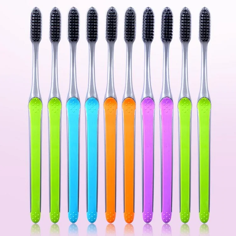 Toothbrush Bamboo Charcoal Toothbrush Portable Manual Tooth Brush Nano