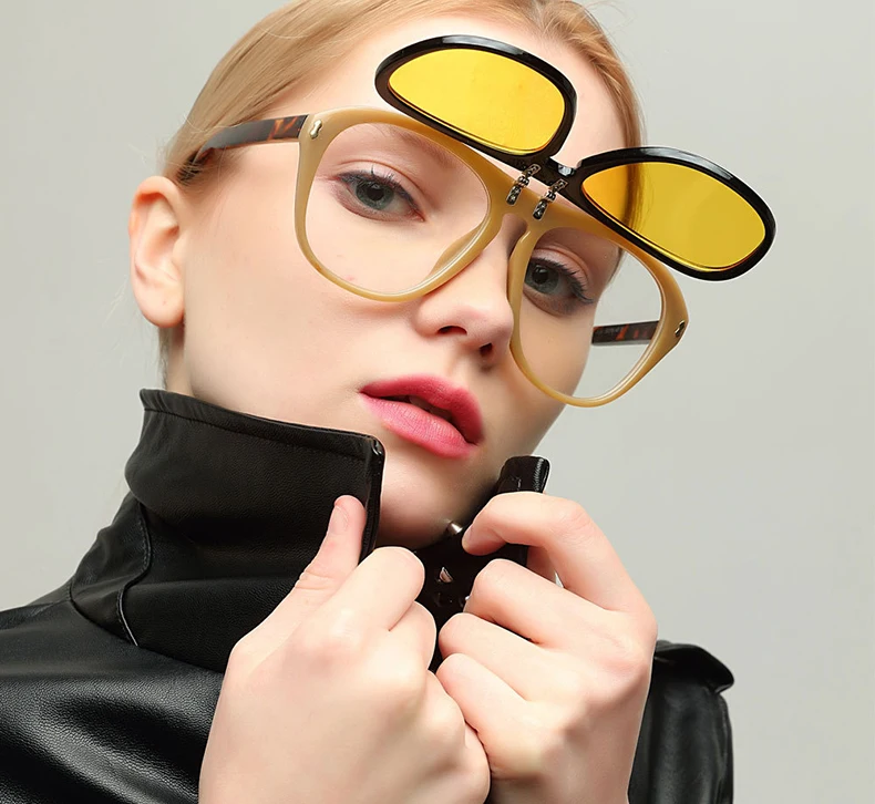 JackJad, Модные Двухслойные солнцезащитные очки McQregor в стиле пилота, раскладушка, фирменный дизайн, солнцезащитные очки Oculos De Sol 1501