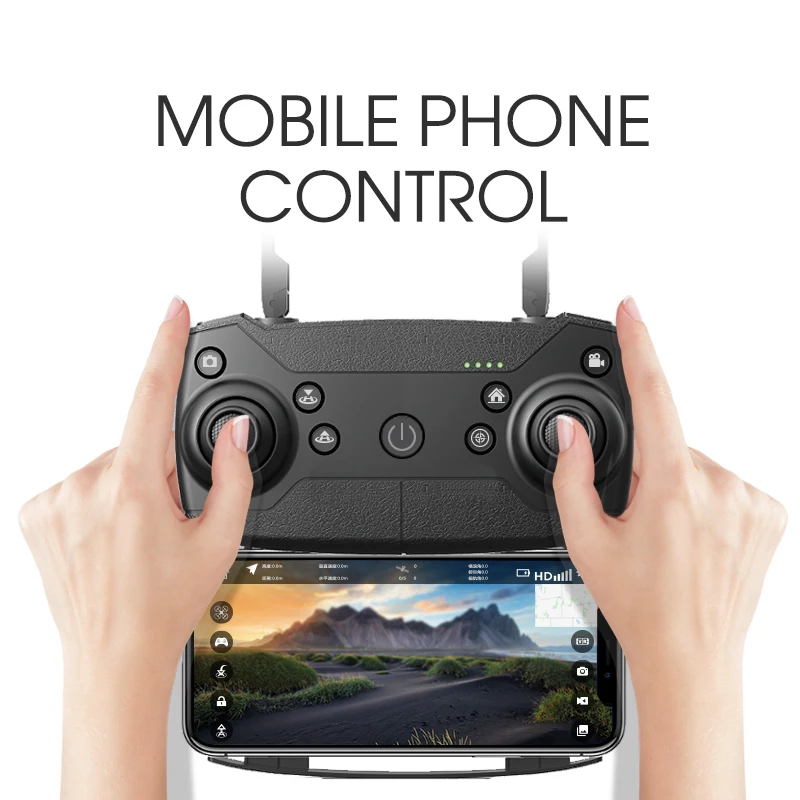 Профессиональная камера Дрон двойной 1080P gps Квадрокоптер FPV 5G RC с живым видео и
