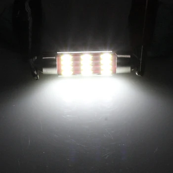

39mm 4014 12SMD C5W LED Canbus Festoon Dome Lamp Car License Plate Light